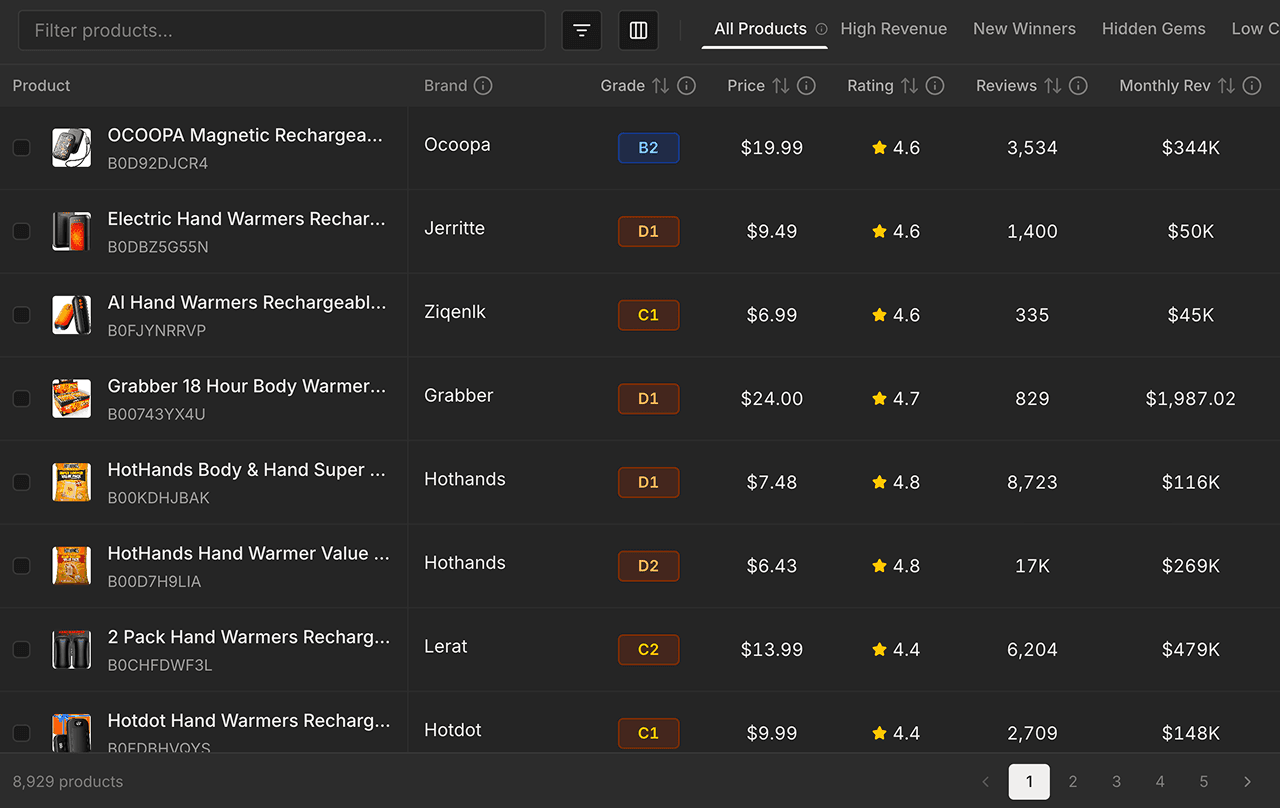 One-Click Shortlists